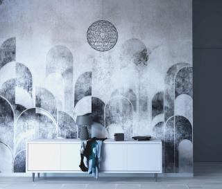 Blau wallpaper by Wallcraft