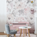 Pink Garden interior wallpaper