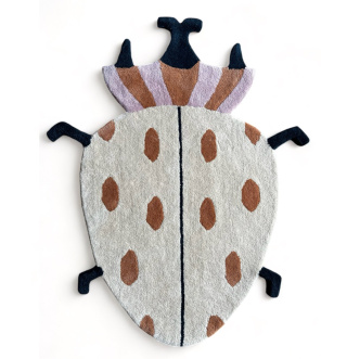 Dywan wełniany Max beetle 120 x 96 cm handtufted