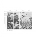 Black Swans -Tapete von Wallcolors