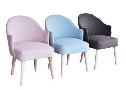 Fotel Emi Shetland + kolory