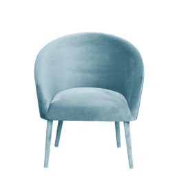 Plum 2 armchair, light blue, exposure