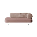 CARMEL upholstered chaise longue - right