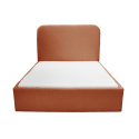 PLUM 5 red upholstered bed