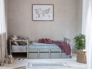 Tweens bed 90 x 200 cm eucalyptus