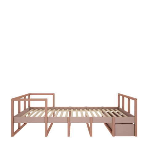 tweens bed drawer 90 x 200 pink