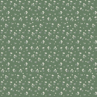 Camomille Green Wallpaper