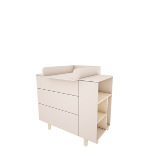 BASIC changing table cashmere