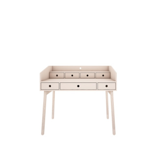 RIVER desk, sand beige