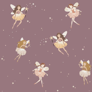 Fairies plum wallpaper