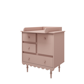 BABUSHKA changing table pink