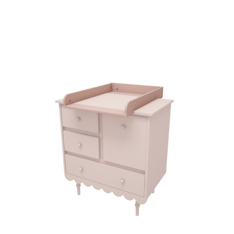 BABUSHKA changing table pink