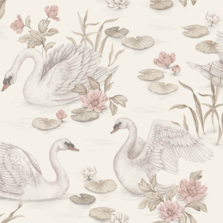 Swan Wallpaper Newbie II 6924 Lily Swan