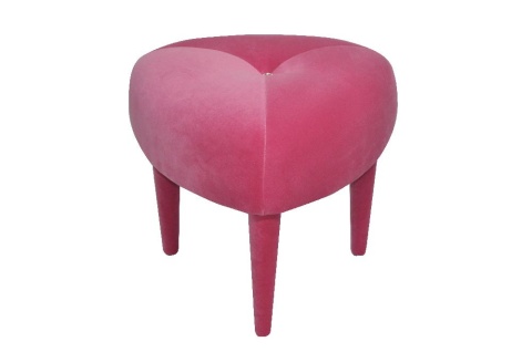 Stołek Odo Valentin różowy - 1 szt.