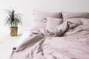 Bed linen with cotton (dirty pink)