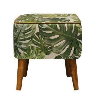 Pouf Mr. M Monstera green