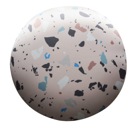 Bar-Stuhl Hocker Terrazzo rosa