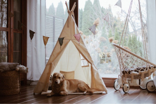 Teepee tent Big "120cm"-eco-friendly