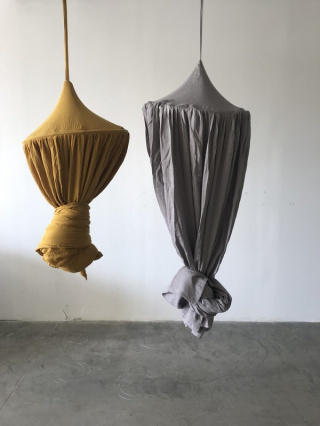 Teepee Muslin Canopy "mustard"