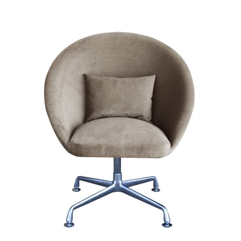 BALI upholstered swivel armchair