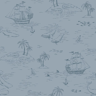 WALL WALLPAPER NEWBIE Treasure Island